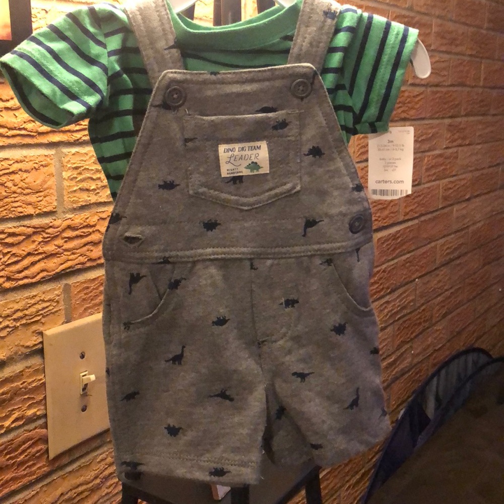 Baby size 3 months overalls by caters